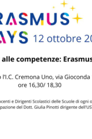ERASMUS DAY – 12 OTTOBRE 2026 Immagine